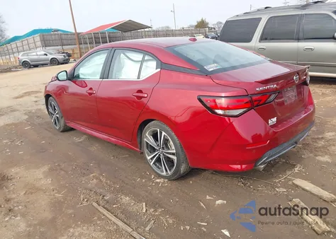 2021 Nissan Sentra Sr Xtronic Cvt z USA, uszkodzony, nr VIN 3N1AB8DV1MY308084